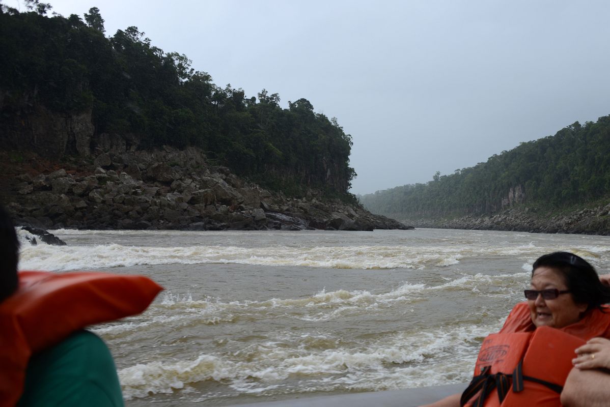 14 Rapids On The Brazil Iguazu Falls Boat Tour